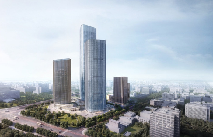 海容广场写字间产品建面约680-2880㎡