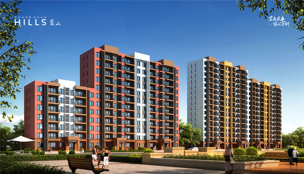 万科蓝山在售产品建面约112-136㎡