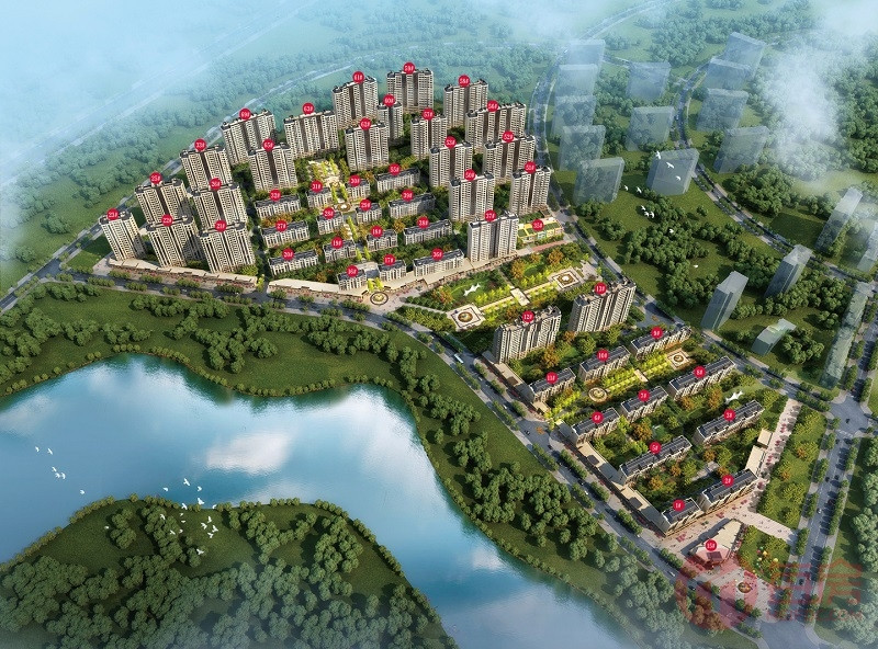 华源公园1号在售产品建面约65.44-111㎡
