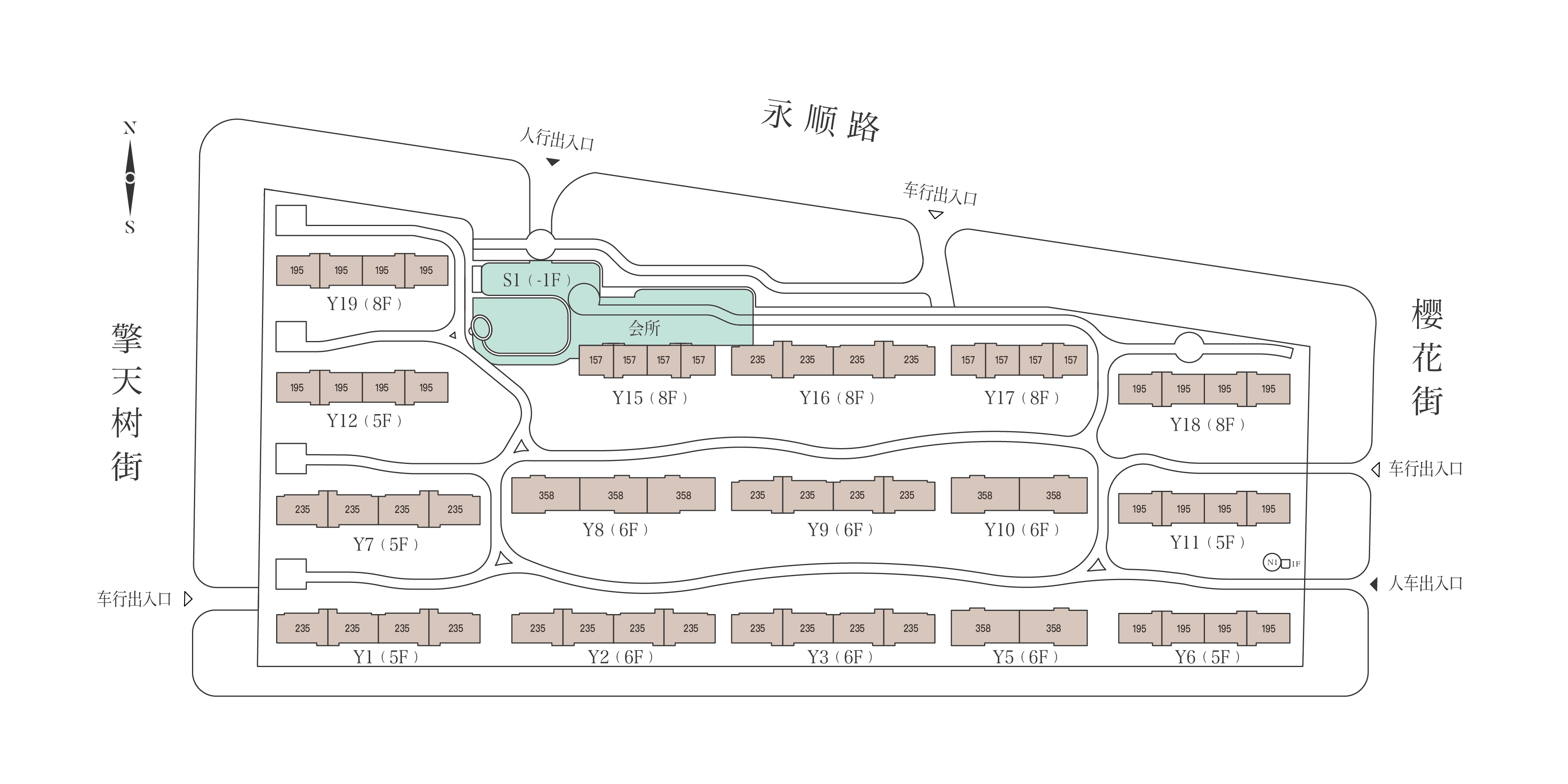 伟峰芳华府户型分布图
