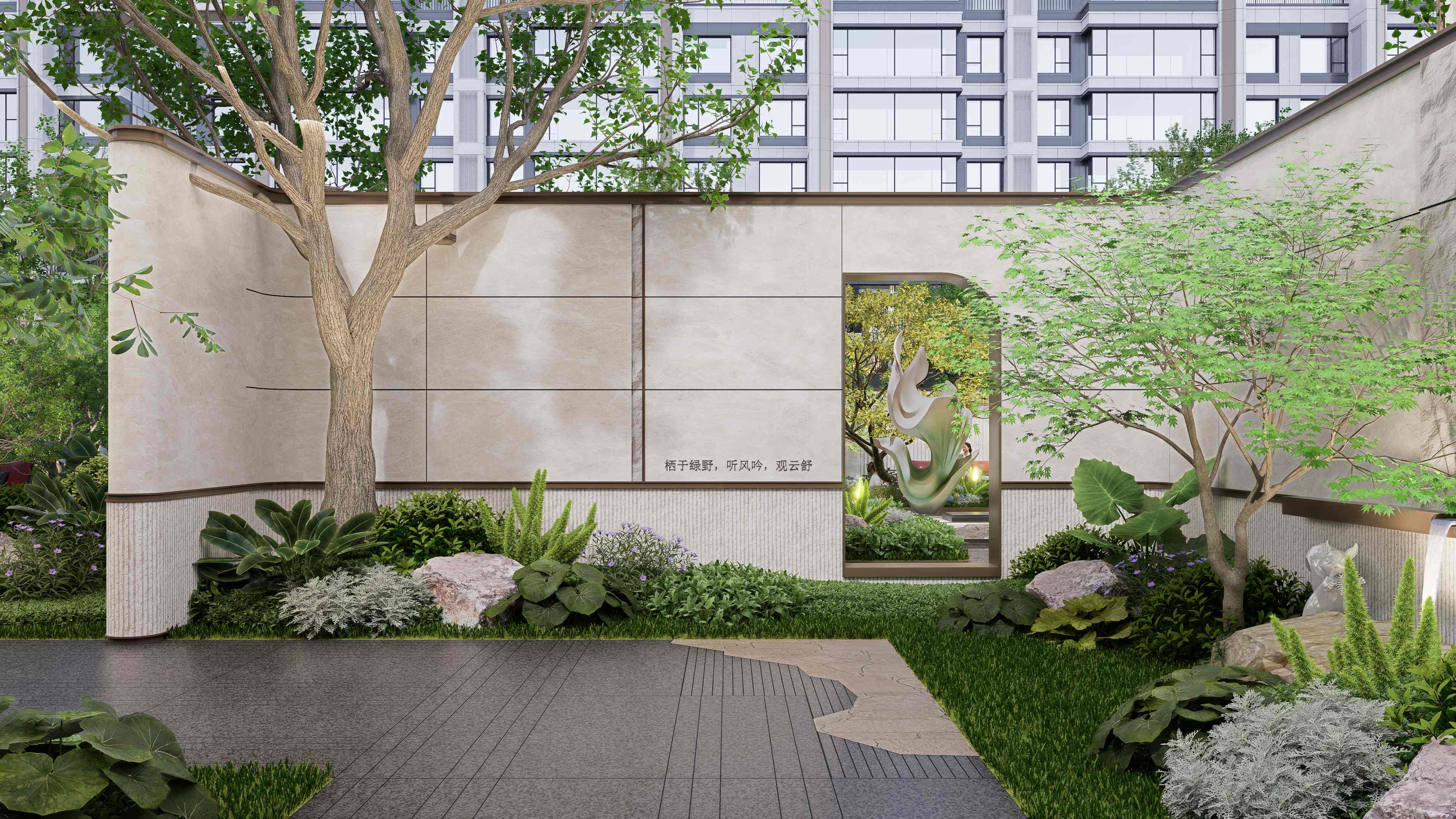 龙湖青云阙天樾楼盘景观效果图