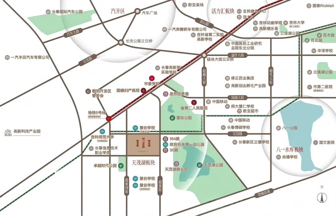 力旺山外山区位图