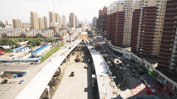 快速路工程:吉林大路快速路5分钟内可达长吉高速口